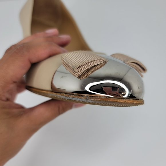 Salvatore Ferragamo Pump With Bow Size 7.5 C - Picture 14 of 16